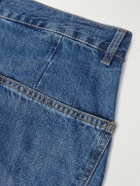 The Frankie Shop - Drew Wide-Leg Pleated Jeans - Blue