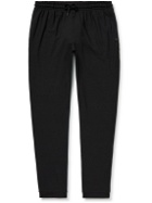 Derek Rose - Basel Tapered Stretch Micro Modal Jersey Sweatpants - Black