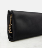 Saint Laurent Cassandre satin clutch