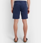 Alex Mill - Slim-Fit Stretch-Cotton Twill Chino Shorts - Blue