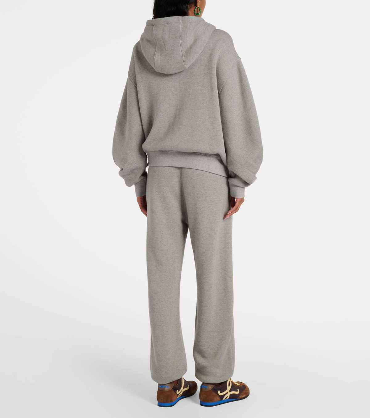 Loewe Flamenco cotton and cashmere hoodie