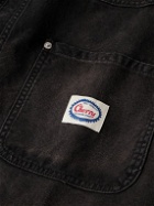 Cherry Los Angeles - Logo-Appliquéd Denim Chore Jacket - Black
