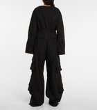 Balenciaga - Wide-leg cotton jumpsuit