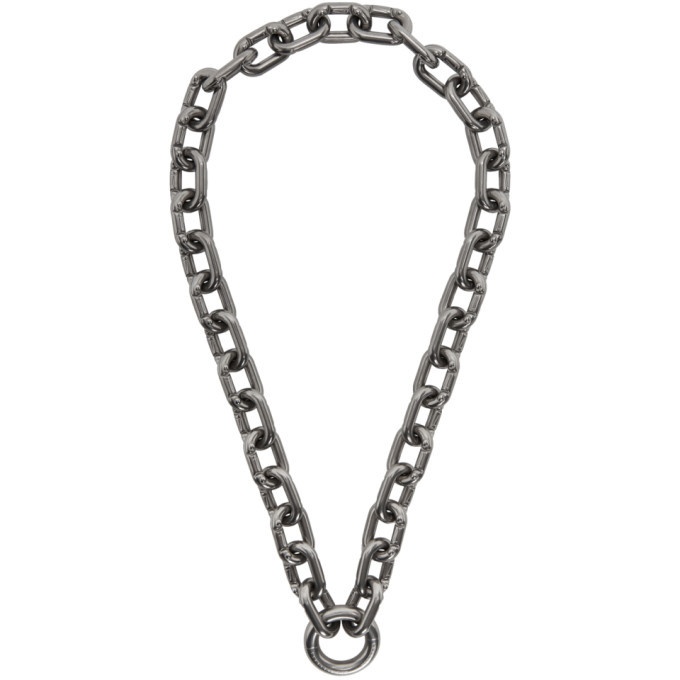 Photo: Random Identities Silver New P.A. Chain Necklace