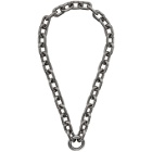 Random Identities Silver New P.A. Chain Necklace