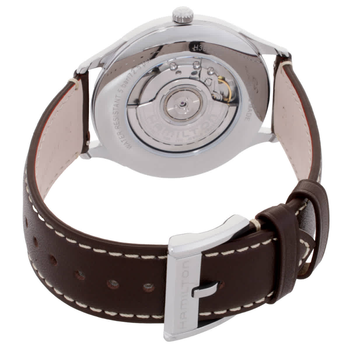 Hamilton Jazzmaster Thinline Automatic Green Dial Mens Watch H38525561