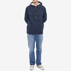 C.P. Company Men's Quarter Zip Anorak in Total Eclipse