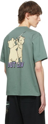 Undercover Green Cotton T-Shirt