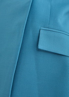 Esse Studios Homme Double-breasted Woven Blazer Blue