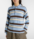 JW Anderson Striped polo shirt