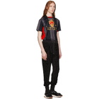 Versace Black Jacquard Baroque Lounge Pants