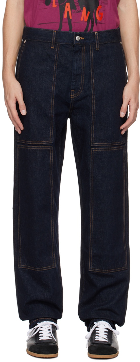 Photo: Helmut Lang Indigo Relaxed-Fit Jeans