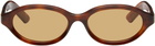 RETROSUPERFUTURE Brown Parola Sunglasses