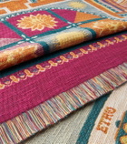 Etro Shanti embroidered cotton throw