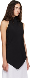 Belle Anna Black Well Top