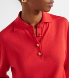 Blazé Milano Alegria silk and cotton polo sweater