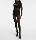 Givenchy Mesh turtleneck bodysuit
