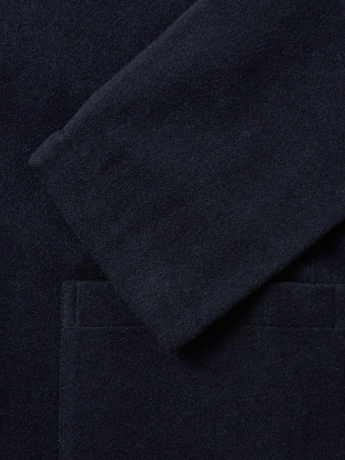 Massimo Alba - Florida Wool, Silk and Cashmere-Blend Chore Jacket - Blue