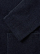 Massimo Alba - Florida Wool, Silk and Cashmere-Blend Chore Jacket - Blue