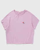 American Vintage ATUBAY Purple Womens Shortsleefe