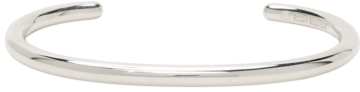 Photo: All Blues Silver 'Snake' Bracelet