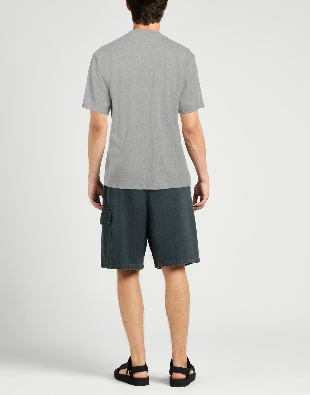 Guess Mens T-shirt Light in Grey