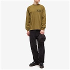 Aries Men's Long Sleeve Temple T-Shirt in Olive