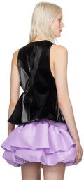 Kika Vargas Black Patsy Vest