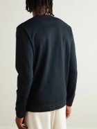 Massimo Alba - Manchester Cotton-Jersey Henley T-Shirt - Blue
