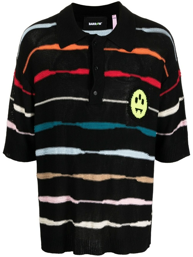 Photo: BARROW - Logo Striped Polo Shirt