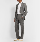 Gabriela Hearst - Martin Prince of Wales Checked Wool Suit Trousers - Gray