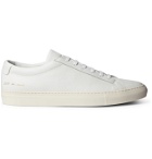 Common Projects - Achilles Pebble-Grain Leather Sneakers - White