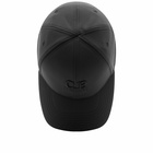 C.P. Company Men's Shell-R Logo Cap in Black