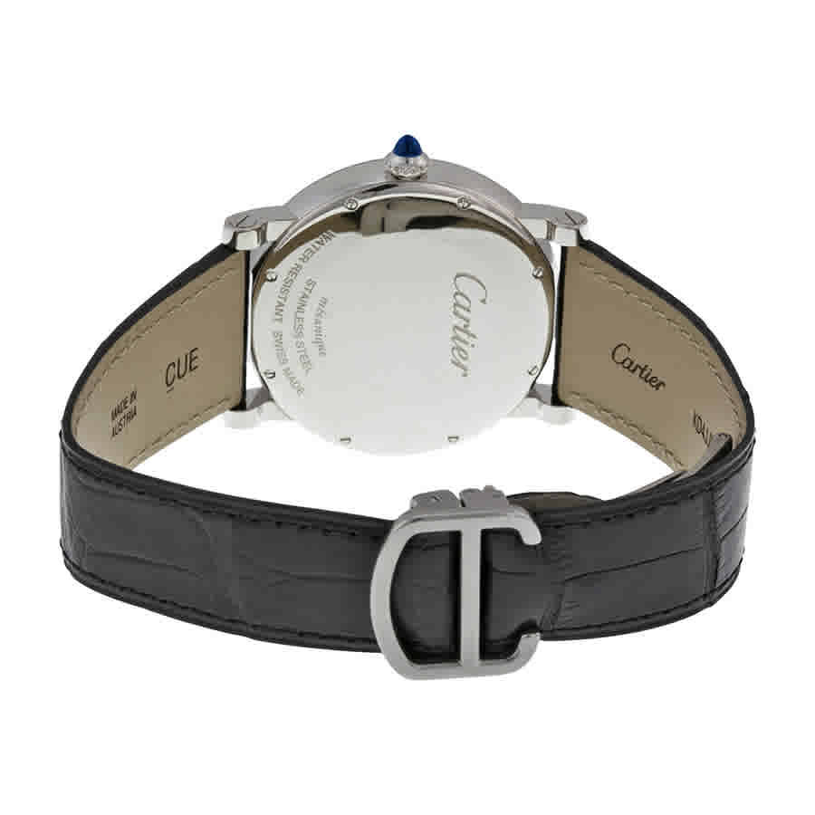 Cartier Rotonde Automatic Silver Dial Mens Watch W1556369