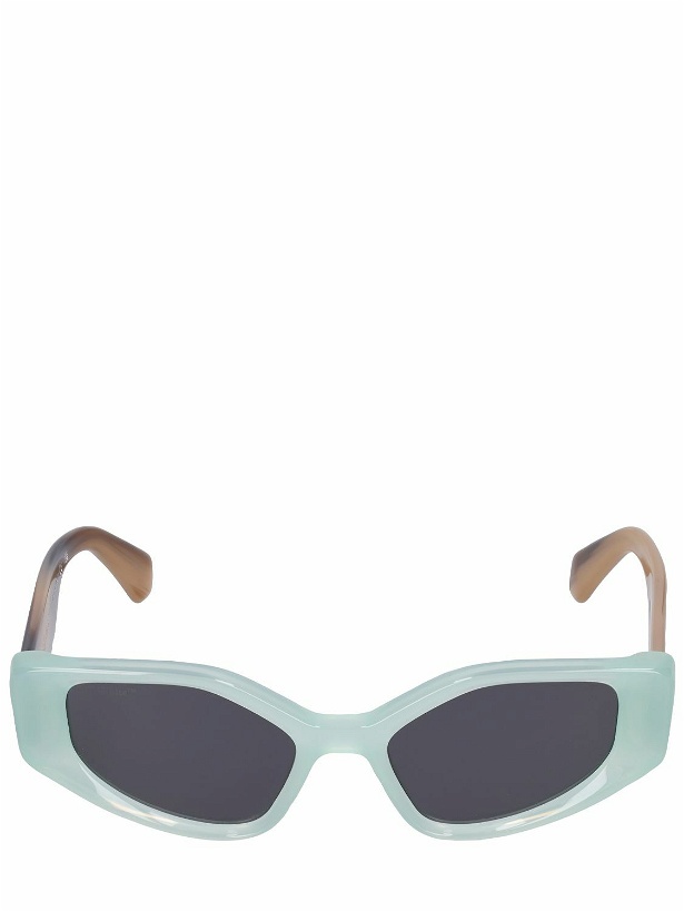 Photo: OFF-WHITE Memphis Cat-eye Acetate Sunglasses