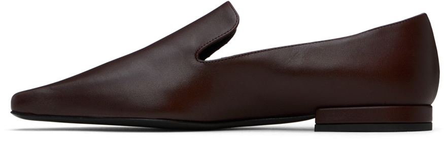 Loulou Studio Brown Carole Loafers