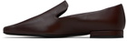 Loulou Studio Brown Carole Loafers