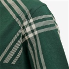 Burberry Men's Sleeve Check T-Shirt in Ivy