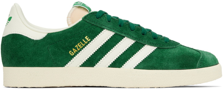 Photo: adidas Originals Green Gazelle Sneakers