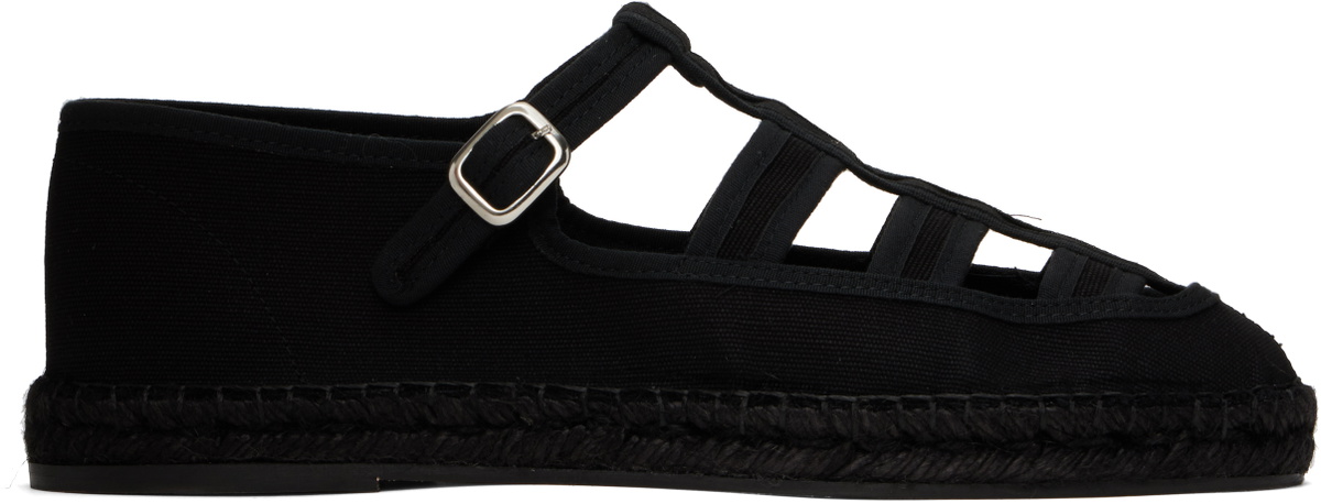 Bode Black Peggy Espadrilles
