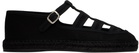 Bode Black Peggy Espadrilles