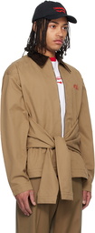 Charles Jeffrey LOVERBOY Tan Hug Jacket