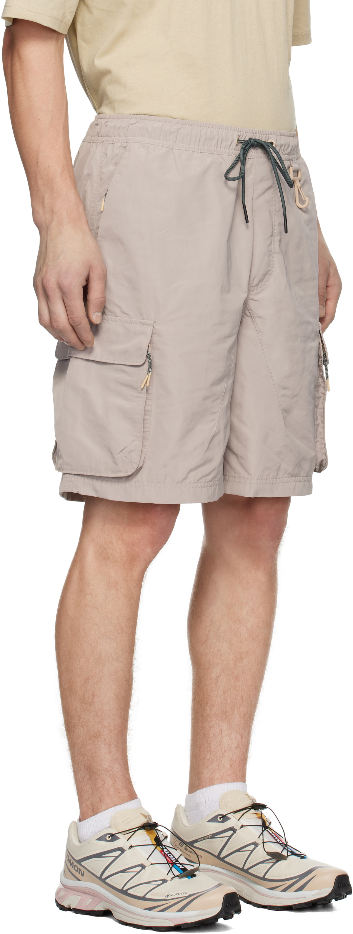 RCOS Taupe Cargo Shorts