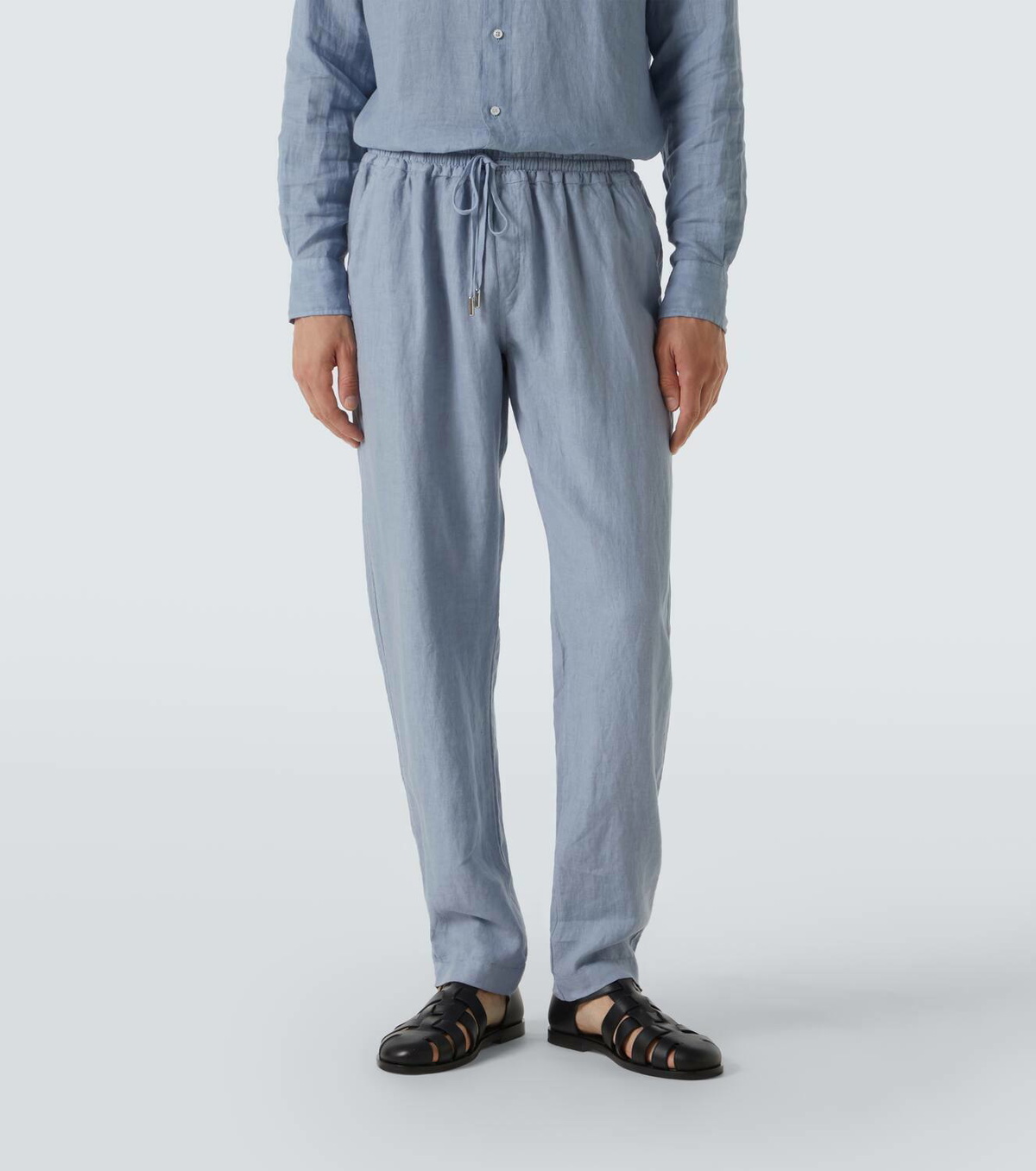 Thom Sweeney Linen straight pants