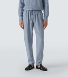 Thom Sweeney Linen straight pants