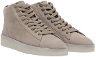Fear of God ESSENTIALS Taupe Tennis Mid Sneakers