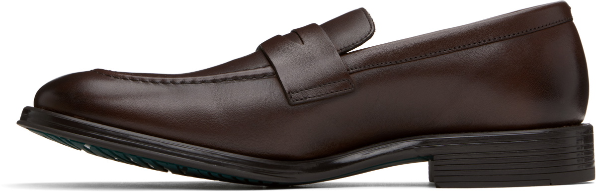 PS by Paul Smith Brown Leather Pierce Loafers