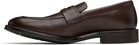 PS by Paul Smith Brown Leather Pierce Loafers