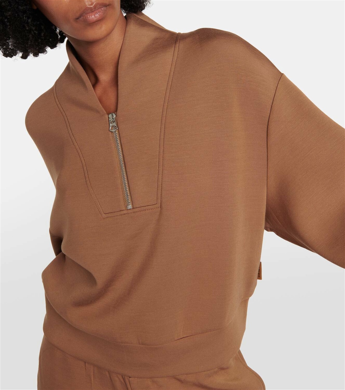 Varley Parnel Half Zip Fleece Pullover - Women's Sweatshirts in Golden  Broanze