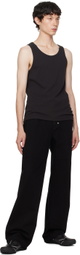 Kijun Black Rivet Trousers